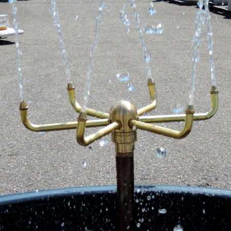 Düse rotierend sechsarmig Springbrunnen