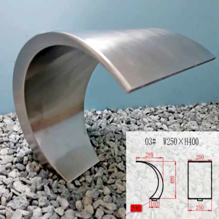 Pool-Wasserfall Leuenfall Teicheinlauf