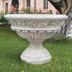 Blumenschale Assisi Beton Winterhart