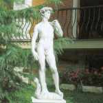 Statue David von Michelangelo 86 cm
