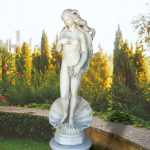 Statue Geburt der Venus nach Botticelli