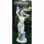 Gartenfigur Venus mit Blumenschale